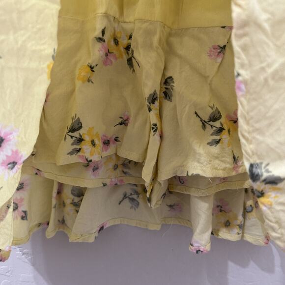 Abercrombie Kids Yellow Floral Skort - Picture 3 of 6